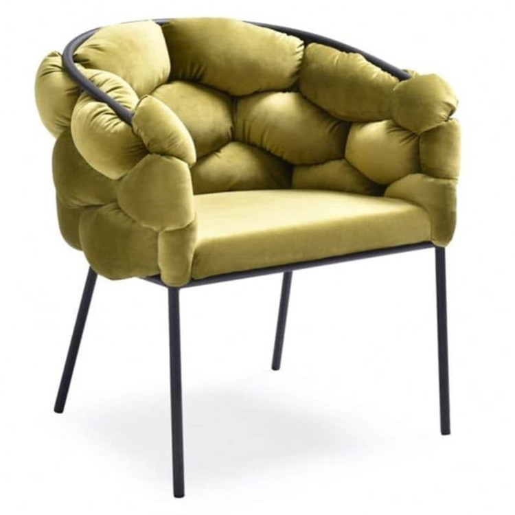 صندلی نهارخوری مدل پفکی بافت