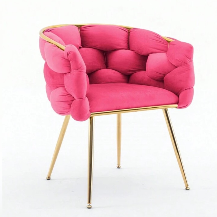 صندلی نهارخوری مدل پفکی بافت